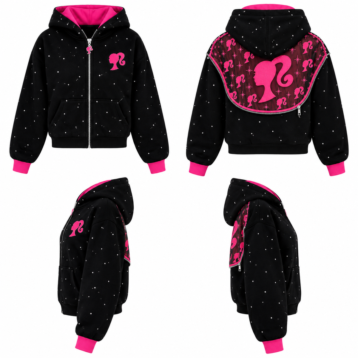 BarbieHoodie™ - Barbie Zip-Up