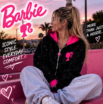 BarbieHoodie™ - Barbie Zip-Up